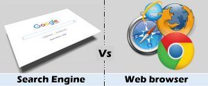 Difference between Search Engine and Web Browser (with Comparison Chart ...